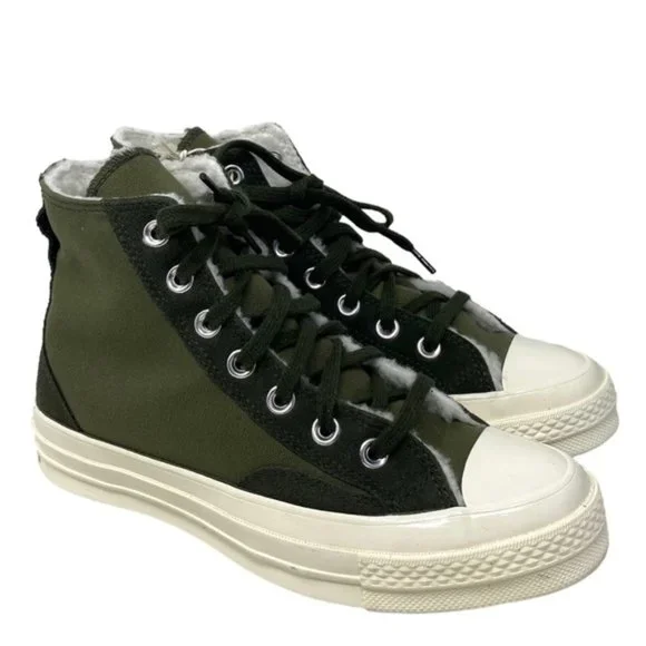 Converse Chuck 70 Shoes For Men Casual Khaki Canvas High Top Sneakers A05055C - Picture 1 of 11